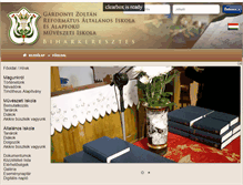 Tablet Screenshot of gardonyirefi.hu